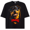 Koszulka damska z Psem Rottweiler personalizowana z imieniem tshirt z psem