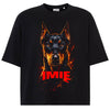 Koszulka damska z Psem Doberman personalizowana z imieniem tshirt z psem