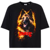 Koszulka damska z Psem Owczarek Niemiecki #2 personalizowana z imieniem tshirt