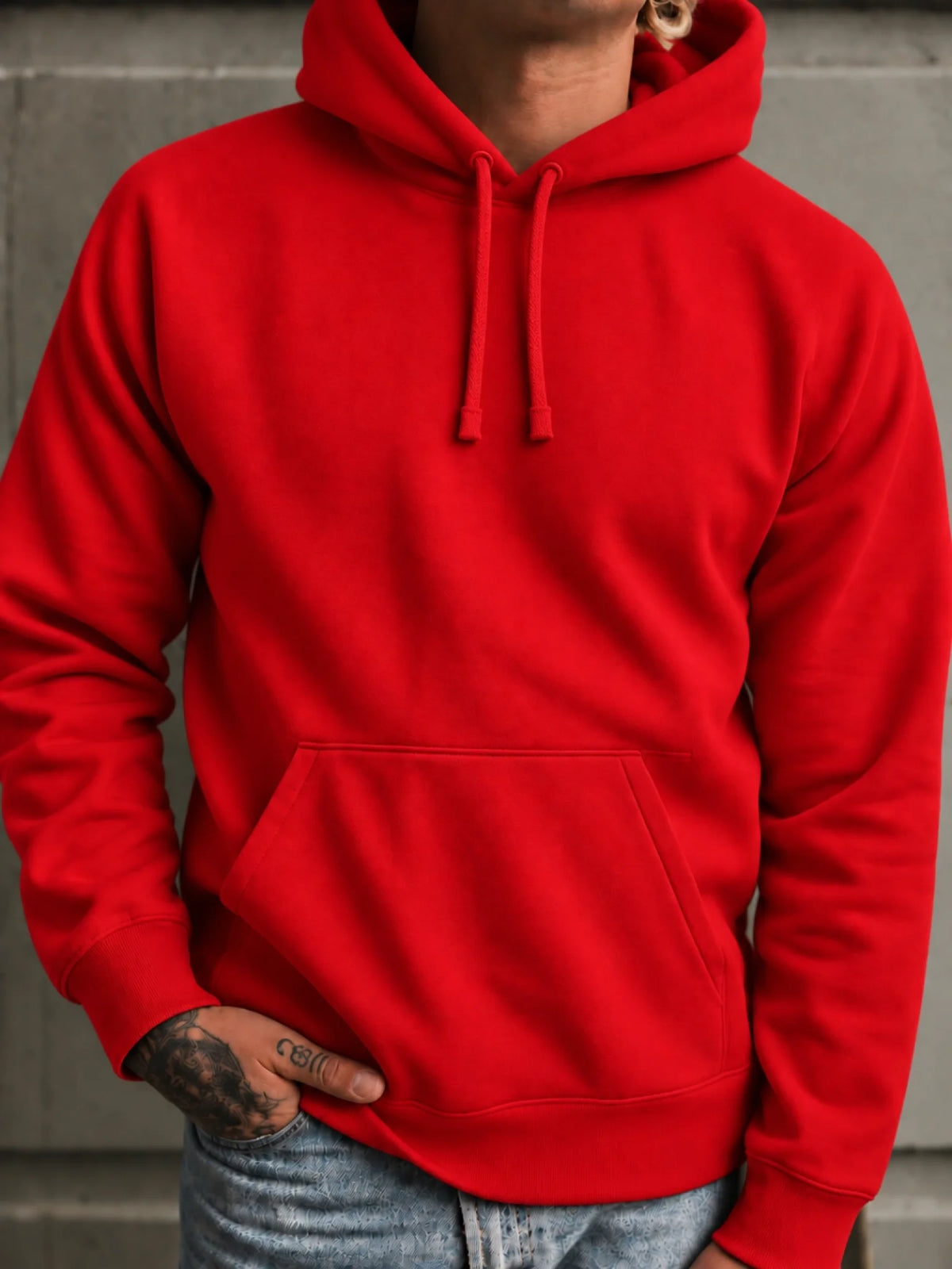 320 bluza unisex z własnym nadrukiem personalizowane prezenty czerwona