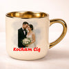 kubek personalizowany z nadrukiem 400ml kremowy