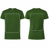 Koszulka męska reklamowa dla firm 190g butelkowa zieleń