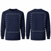 bluza reklamowa dla firm z nadrukiem bez kaptura navy