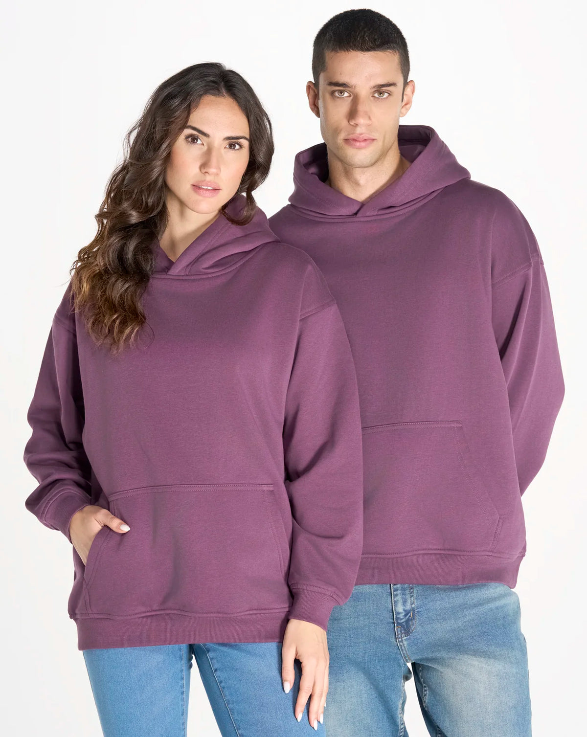 Bluza z własnym nadrukiem OVERSIZE unisex z kapturem 320gramów
