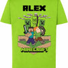 Koszulka Minecraft Steve i Alex w walce