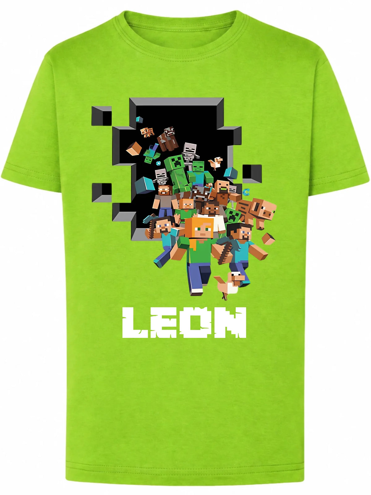 Koszulka Minecraft Ucieczka z pikselowego świata