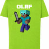 Koszulka Minecraft Steve z mieczem