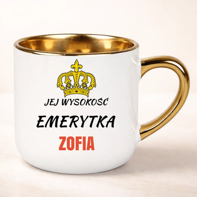 Kubek dla Babci Jej wysokość Emerytka 400ml