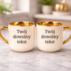 kubek z własnym nadrukiem 400ml personalizowane prezenty pl kremowy