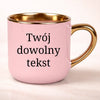 kubek personalizowany z nadrukiem 400ml rozowy