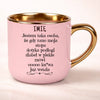 kubek personalizowany z nadrukiem 400ml rozowy