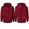 bluza meska reklamowa dla firm 290g burgund