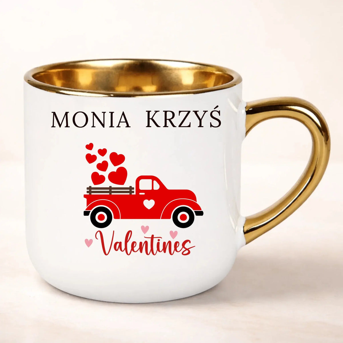 Kubek dla Zakochanych personalizowany 400 ml Walentynki