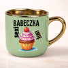 kubek personalizowany z nadrukiem 400ml zielony