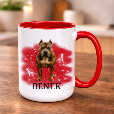 Kubek BOOTLEG ze zdjęciem psa personalizowany 440ml