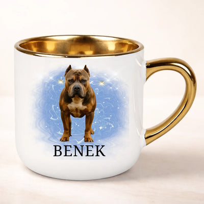 Kubek Bootleg ze zdjęciem psa personalizowany elegant 400ml