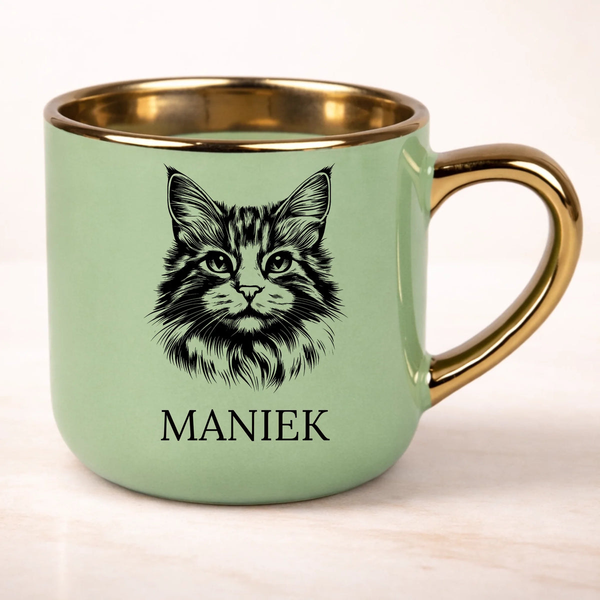 Kubek z kotem dowolna personalizacja 400 ml