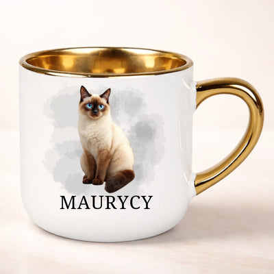 Kubek Bootleg ze zdjęciem kota personalizowany 400ml
