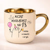 kubek personalizowany z nadrukiem 400ml kremowy