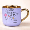 kubek personalizowany z nadrukiem 400ml fioletowy