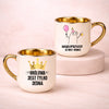 kubek z własnym nadrukiem 400ml personalizowane prezenty pl kremowy