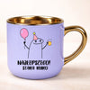 kubek personalizowany z nadrukiem 400ml fioletowy