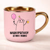 kubek personalizowany z nadrukiem 400ml rozowy