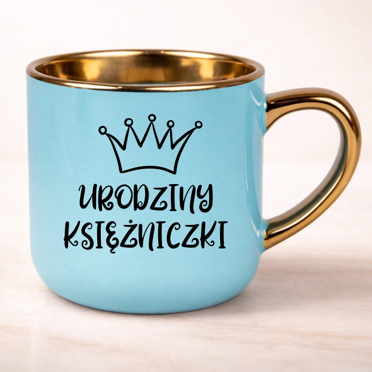 Kubek na urodziny z nadrukiem Urodziny Księżniczki 400ml