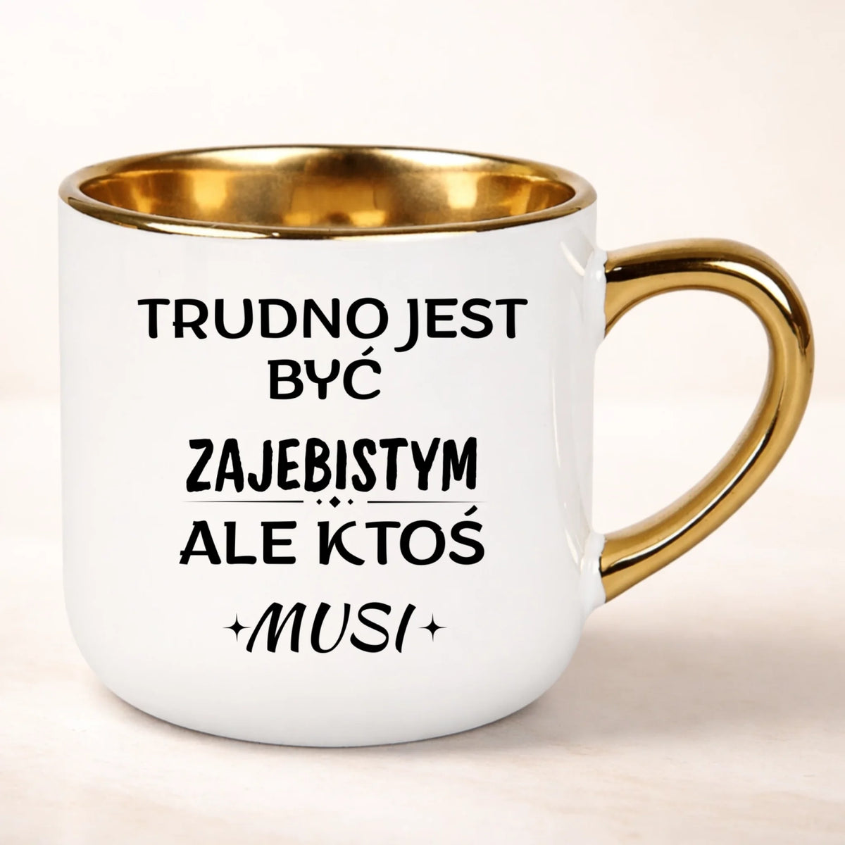 kubek personalizowany z nadrukiem 400ml biały