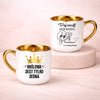 kubek z własnym nadrukiem 400ml personalizowane prezenty pl bialy