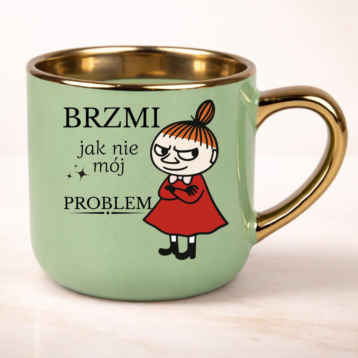 kubek personalizowany z nadrukiem 400ml zielony