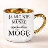 kubek personalizowany z nadrukiem 400ml biały