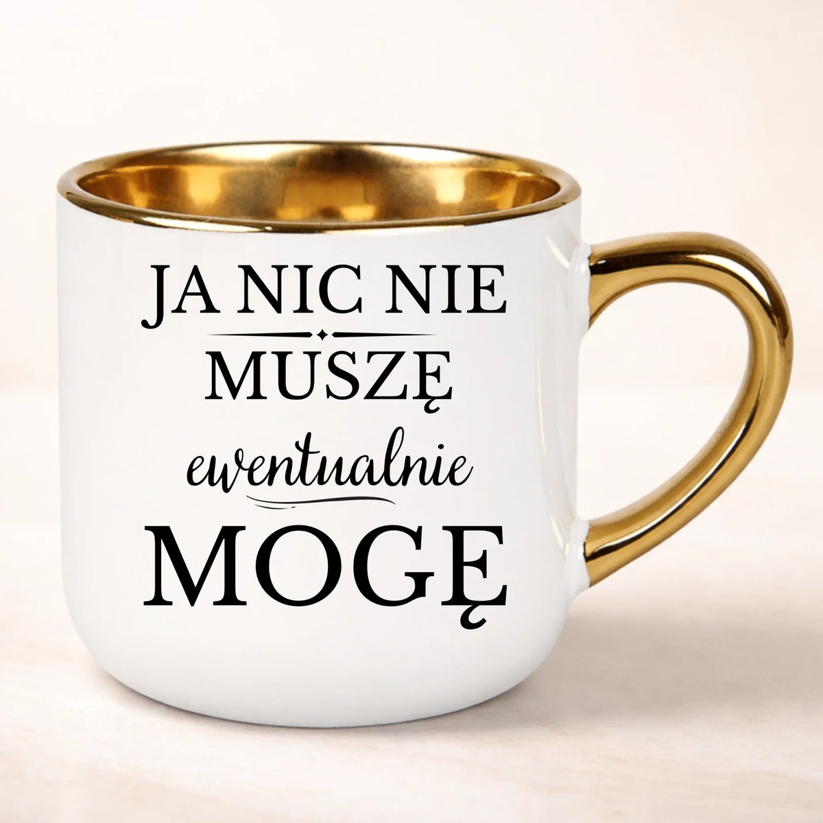 kubek personalizowany z nadrukiem 400ml biały