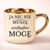 kubek personalizowany z nadrukiem 400ml kremowy