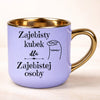 kubek personalizowany z nadrukiem 400ml fioletowy