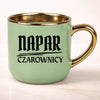 kubek personalizowany z nadrukiem 400ml zielony