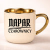 kubek personalizowany z nadrukiem 400ml kremowy