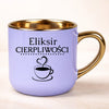 kubek personalizowany z nadrukiem 400ml fioletowy
