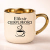 kubek personalizowany z nadrukiem 400ml kremowy