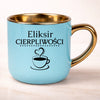 kubek personalizowany z nadrukiem 400ml niebieski