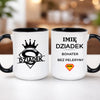 kubek z własnym nadrukiem 440ml personalizowane prezenty pl czarny