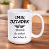 kubek z własnym nadrukiem 440ml personalizowane prezenty pl bialy