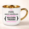 kubek personalizowany z nadrukiem 400ml biały