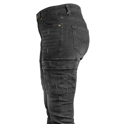 Spodnie do pasa jeansy robocze URG-730 bojówki