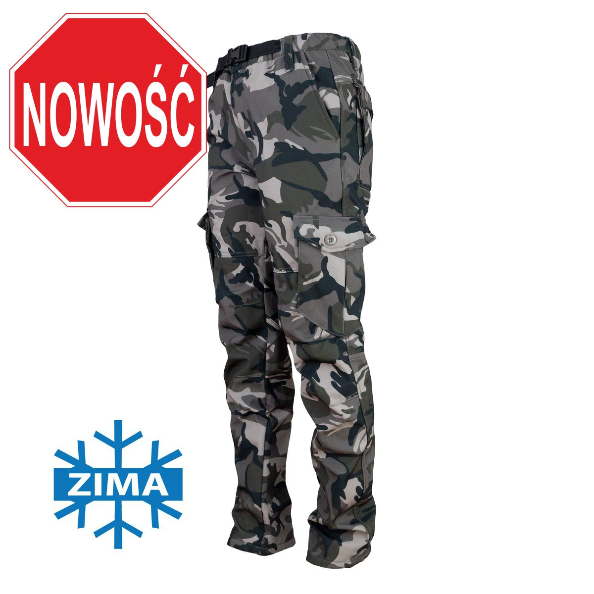 Spodnie robocze bhp do pasa 752 OCIEPLANE (300g) Urgent