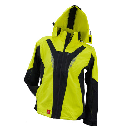 KURTKA SOFTSHELL 935 Z KAPTUREM wysoka widoczność