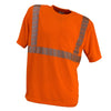 Koszulka T-shirt pomarańcz 960 wysoka widoczność odblaskowa BHP