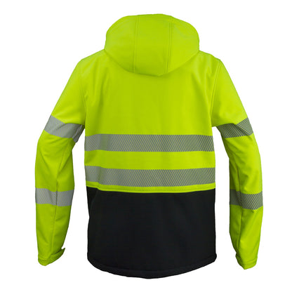 KURTKA SOFTSHELL 982 Wysoka widoczność