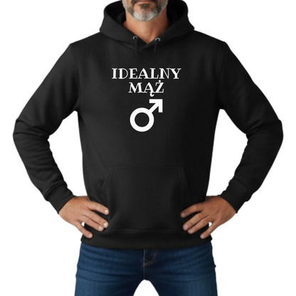 Bluza z napisem Idealny MĄŻ - prezent dla męża na urodziny