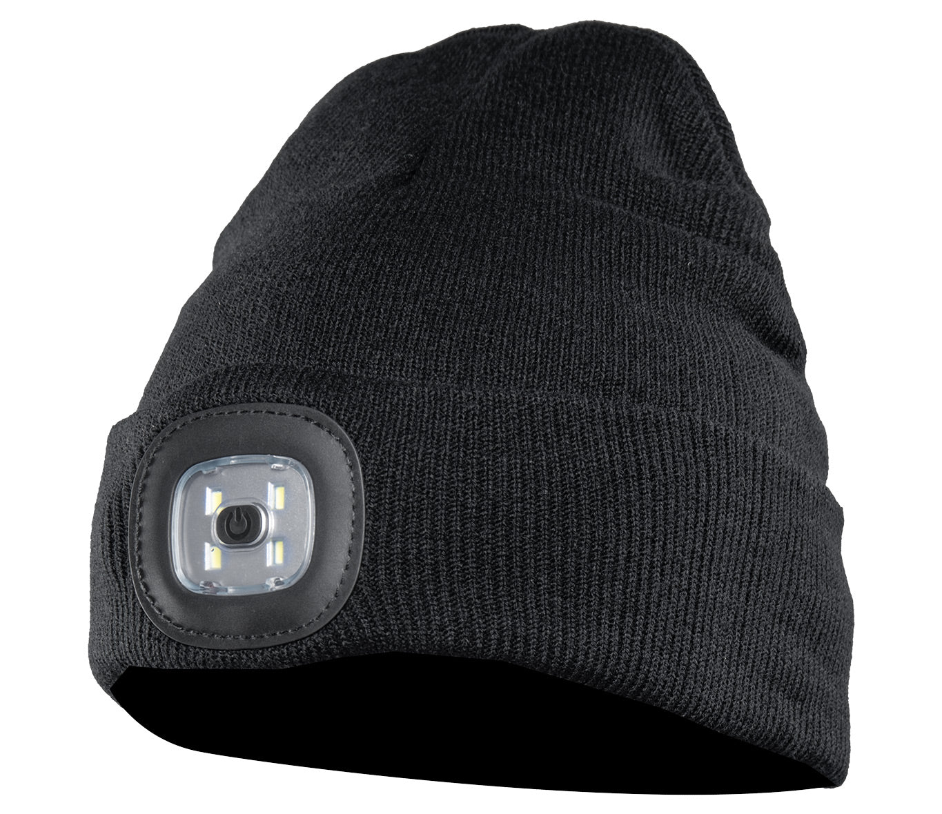 Czapka zimowa z lampką LED